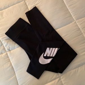 casual nike logo leggings